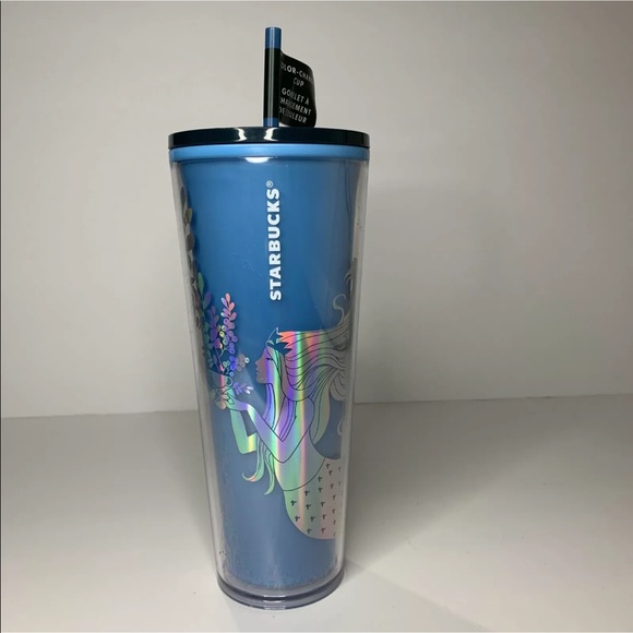 Rare Starbucks Venti 2021. Limited Edition Siren Mermaid Color Changing Tumbler